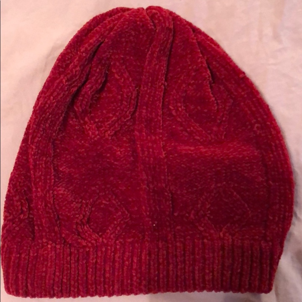 Chenille winter cap